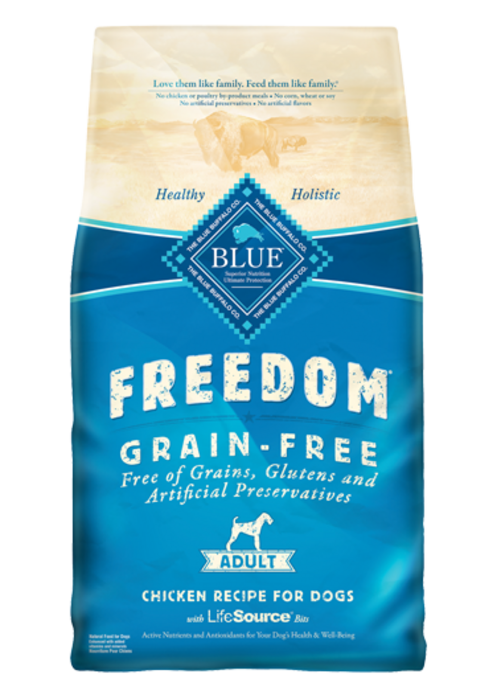 Blue Buffalo Blue Buffalo Freedom Adult Dry Dog Food - Chicken & Potatoes - 24 lb
