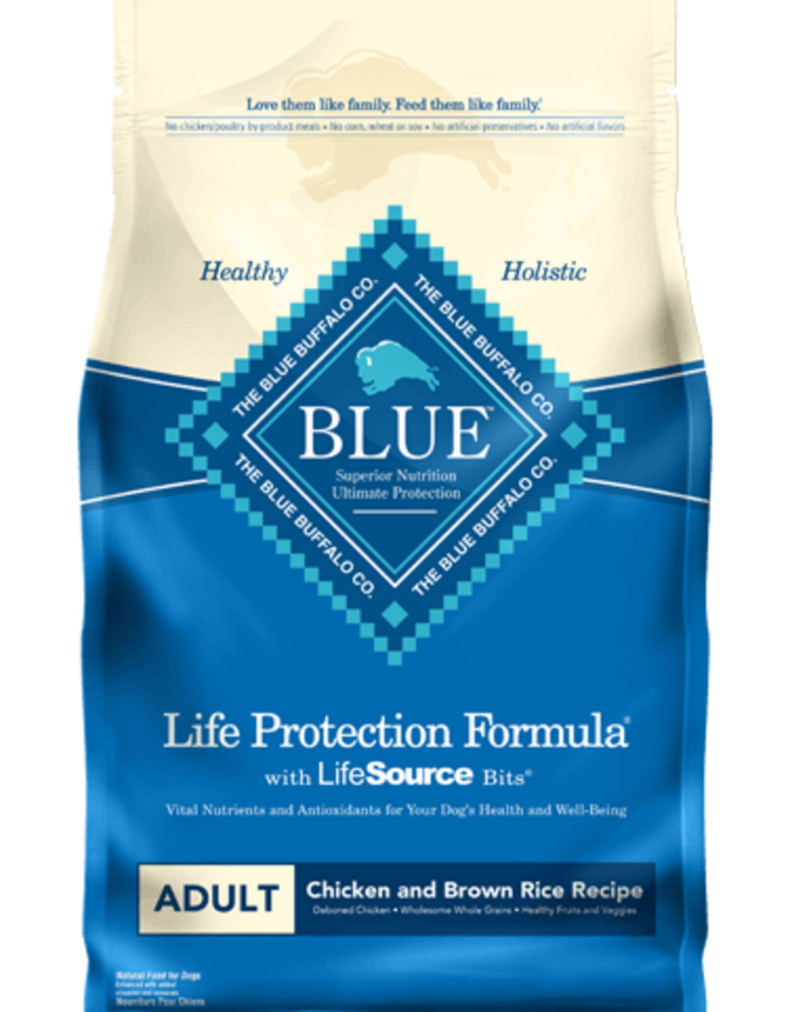 Blue Buffalo Blue Buffalo Life Protection Formula Dry Dog Food - Chicken & Brown Rice - 30 lb