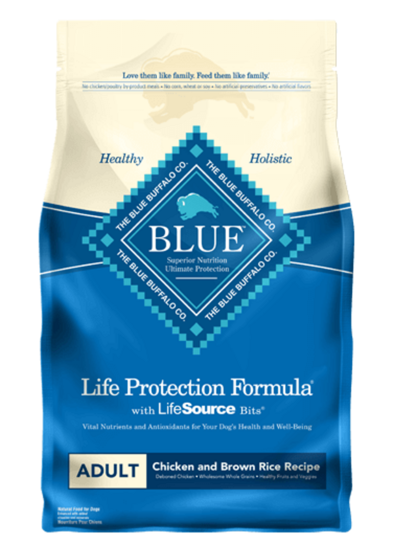 Blue Buffalo Blue Buffalo Life Protection Formula Dry Dog Food - Chicken & Brown Rice - 30 lb