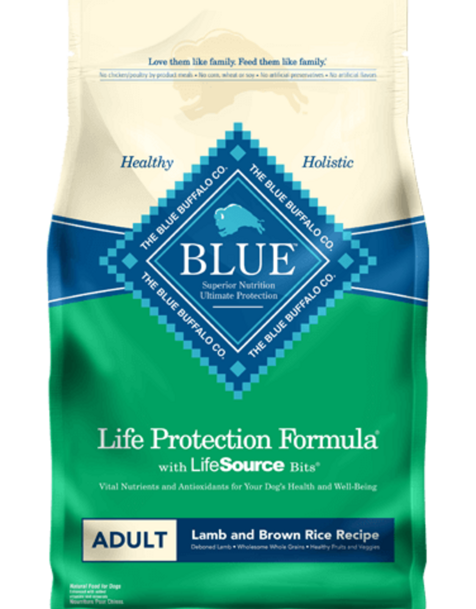 Blue Buffalo Blue Buffalo Life Protection Formula Dry Dog Food - Lamb & Brown Rice - 5 lb