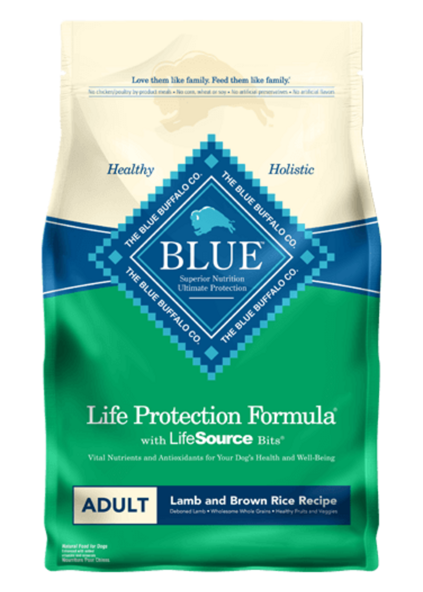 Blue Buffalo Blue Buffalo Life Protection Formula Dry Dog Food - Lamb & Brown Rice - 5 lb