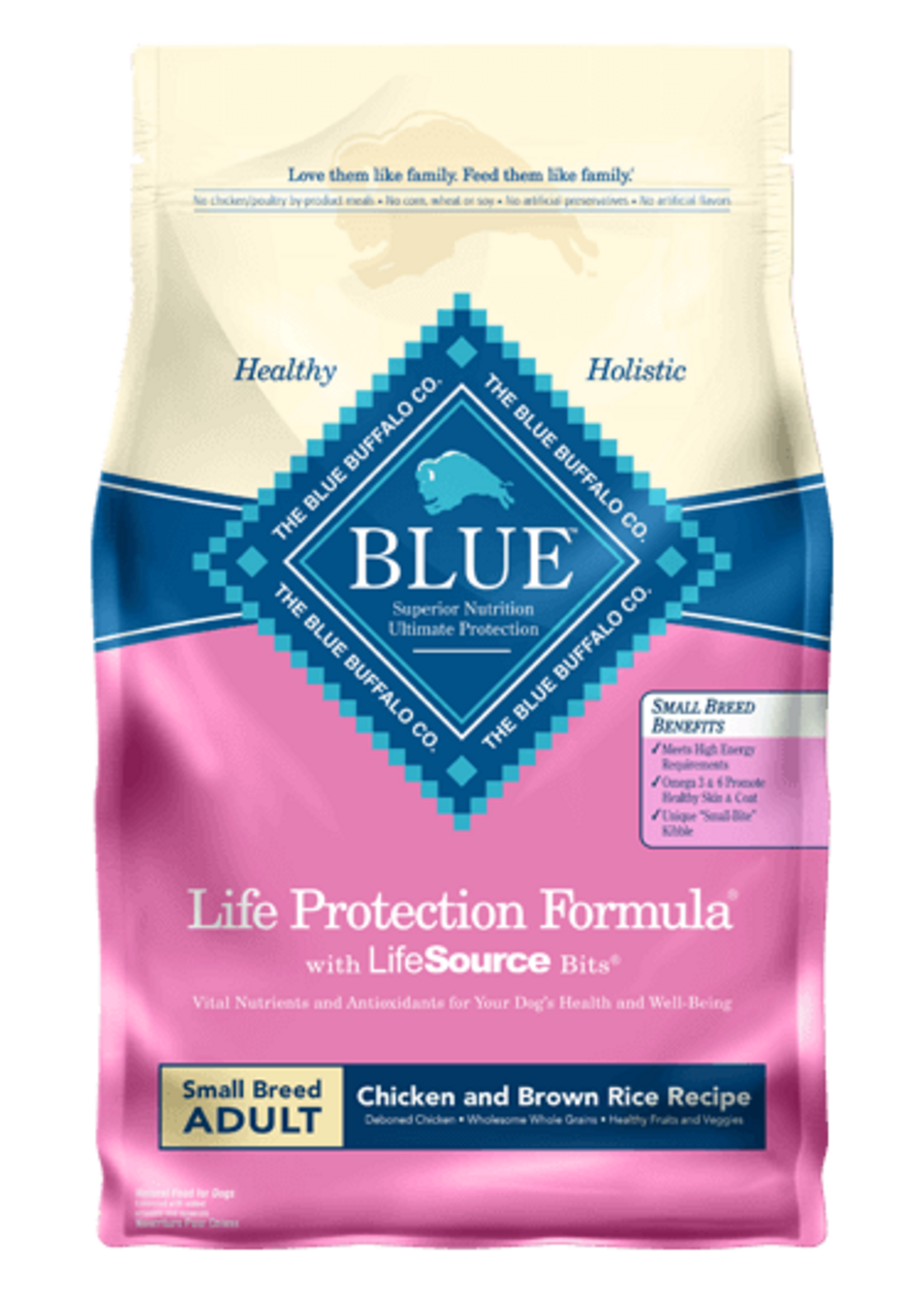Blue Buffalo Blue Buffalo Life Protection Formula Small Breed Dry Dog Food - Chicken & Brown Rice - 15 lb