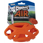 Chuckit! Chuckit! Air Fetch Rubber Football Outdoor Fetch Dog Toy  Orange  Pack of 1