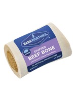 Barkworthies Barkworthies Bacon Stuffed Shin Bone Dog Treat 3-4" (15)