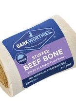 Barkworthies Barkworthies Bacon Stuffed Shin Bone Dog Treat 3-4" (15)