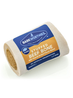 Barkworthies Barkworthies Peanut Butter Stuffed Shin Bone Dog Treat 3-4" (15)
