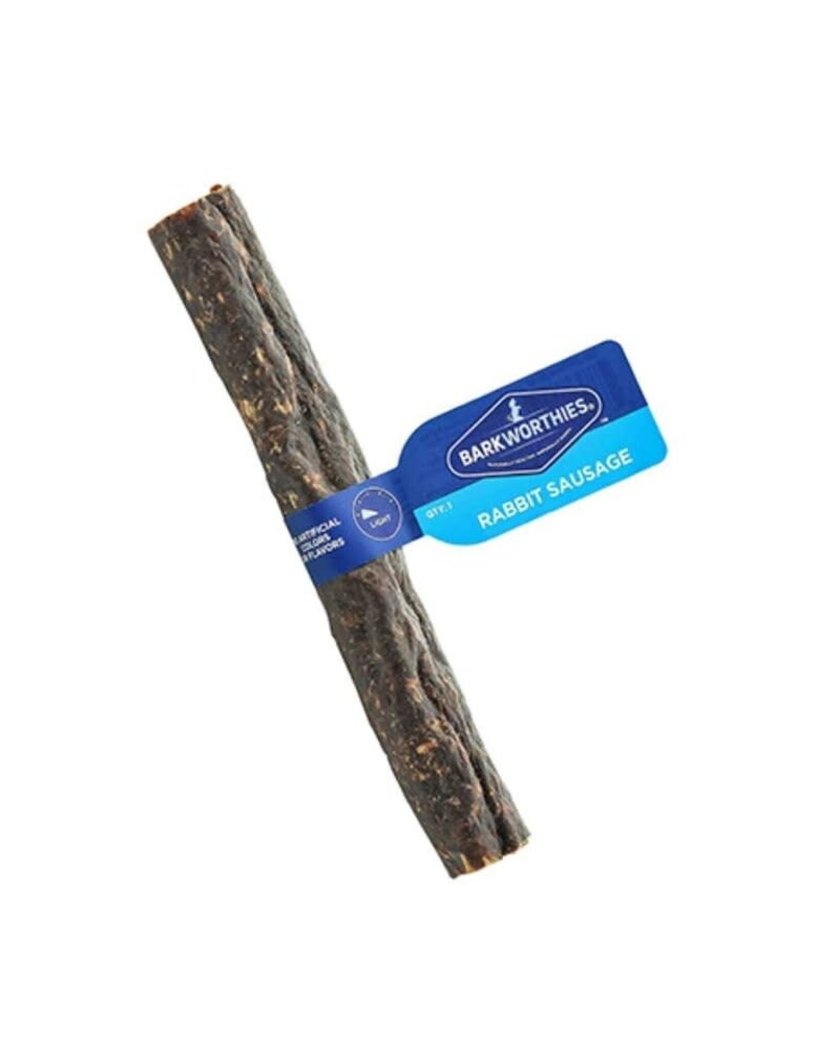 Barkworthies Barkworthies Rabbit Liver Roll Dog Treat - 6"