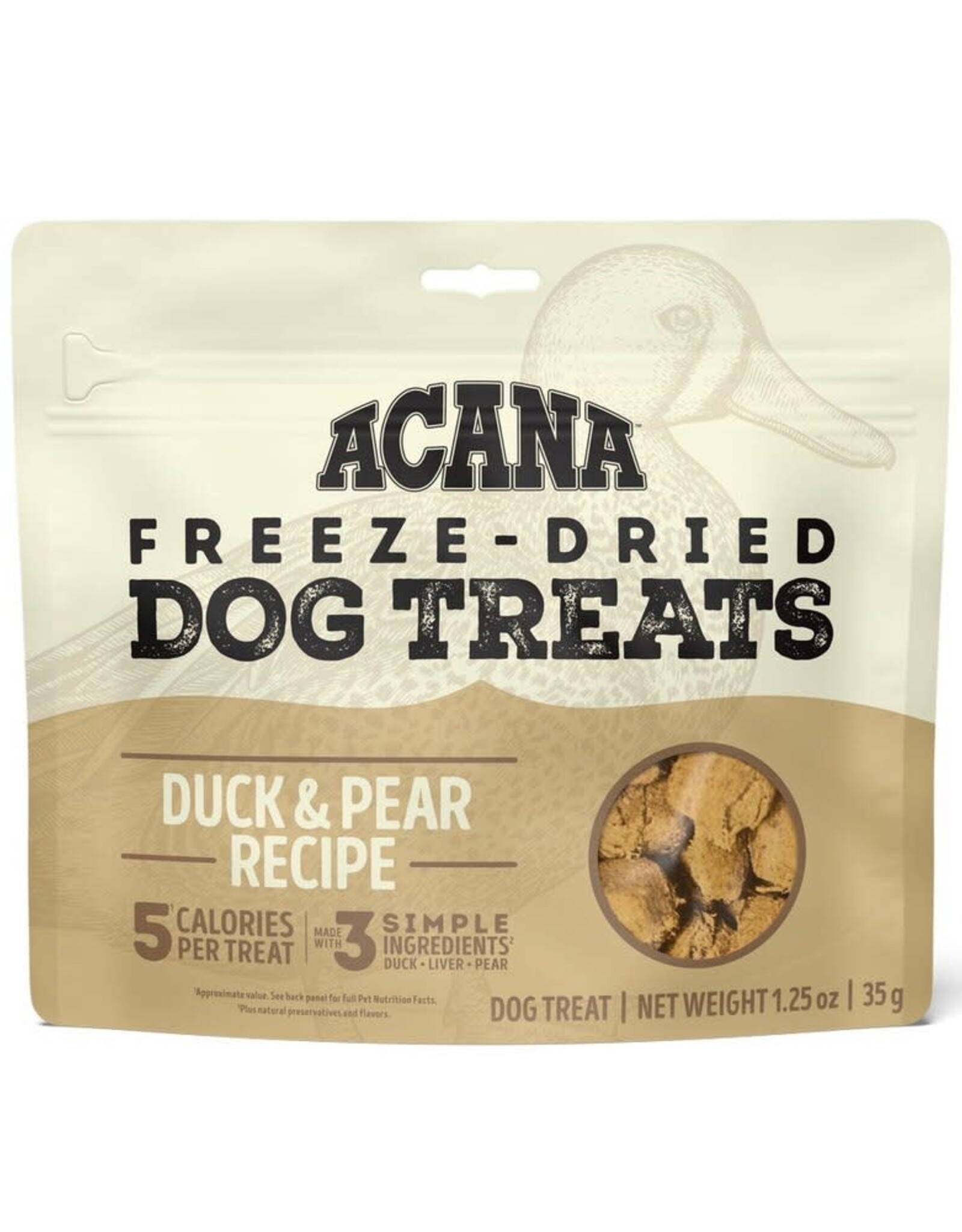 ACANA ACANA Freeze-Dried Dog Treats Duck & Pear Recipe - 1.25 oz