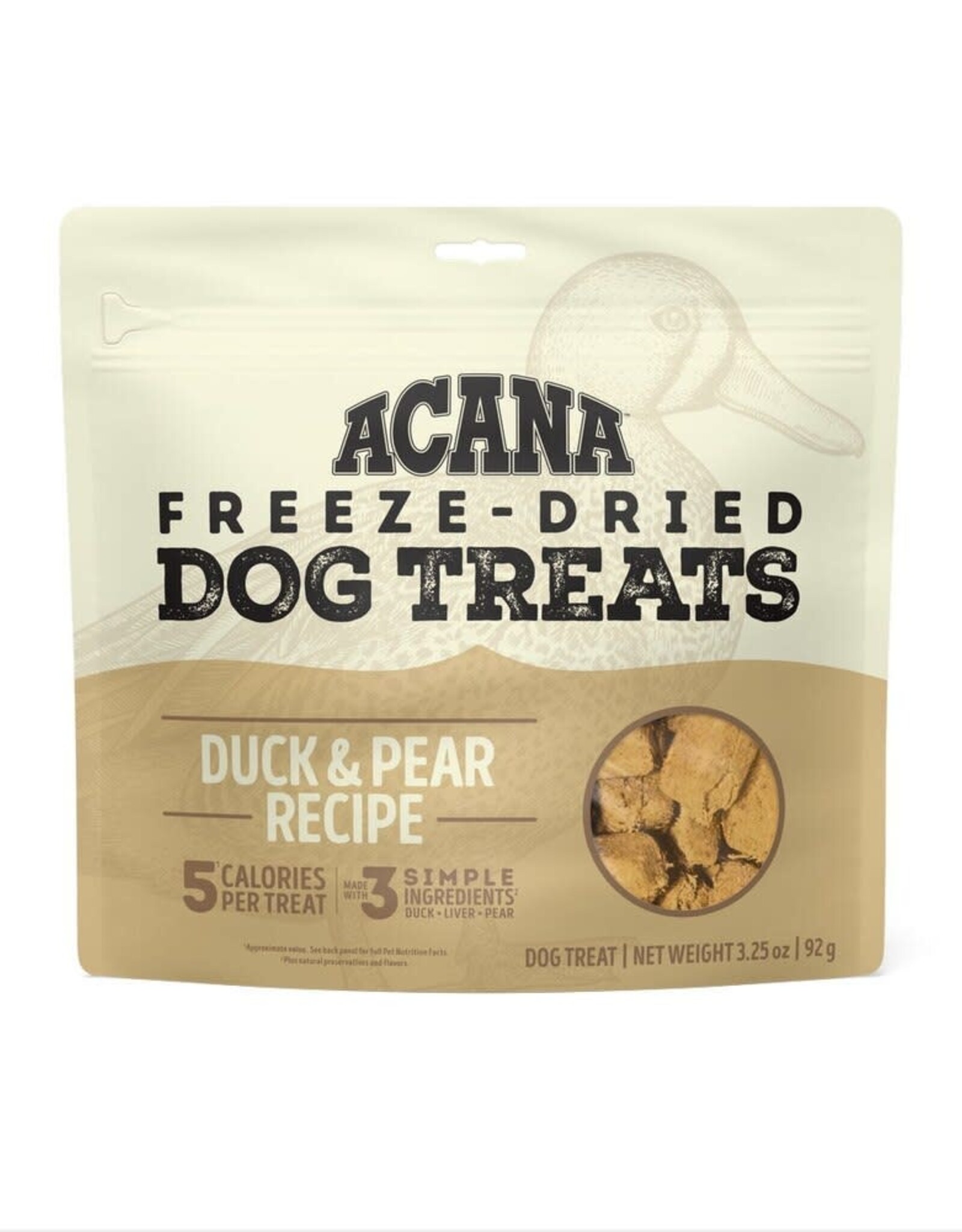 ACANA ACANA Freeze-Dried Dog Treats Duck & Pear Recipe - 3.25 oz