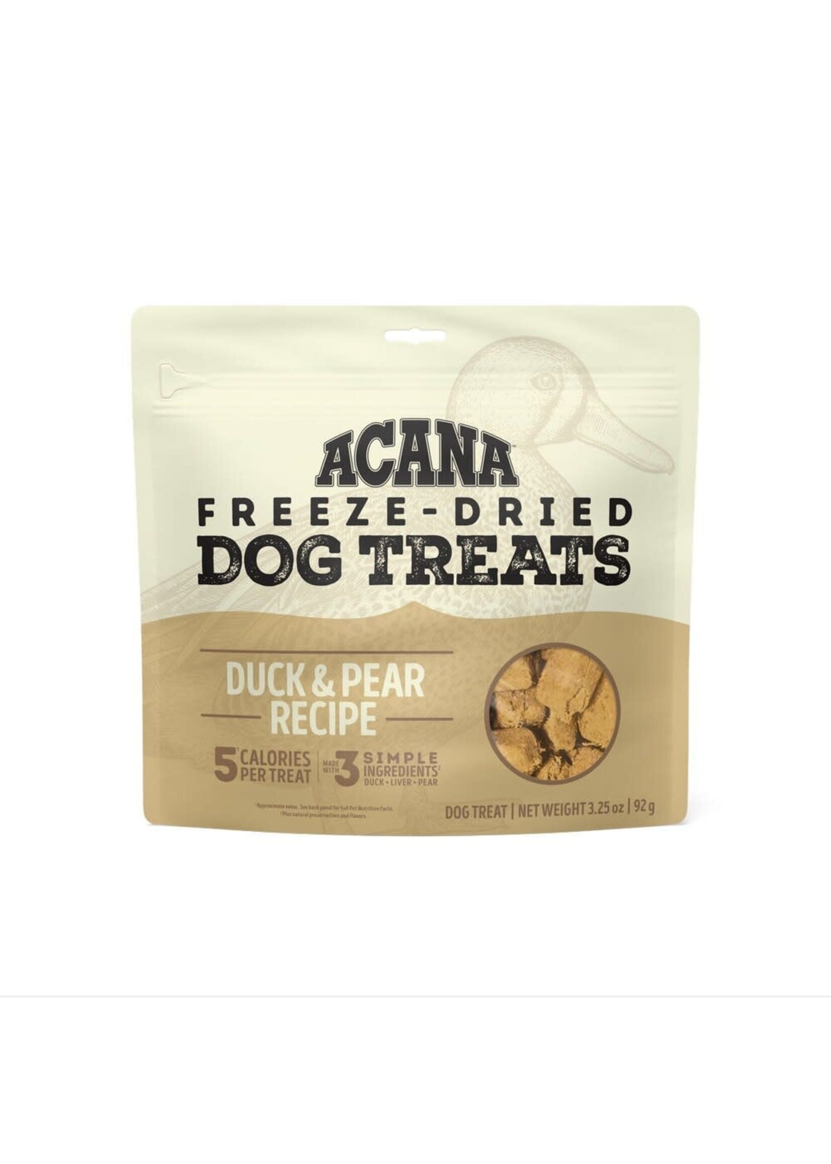 ACANA ACANA Freeze-Dried Dog Treats Duck & Pear Recipe - 3.25 oz