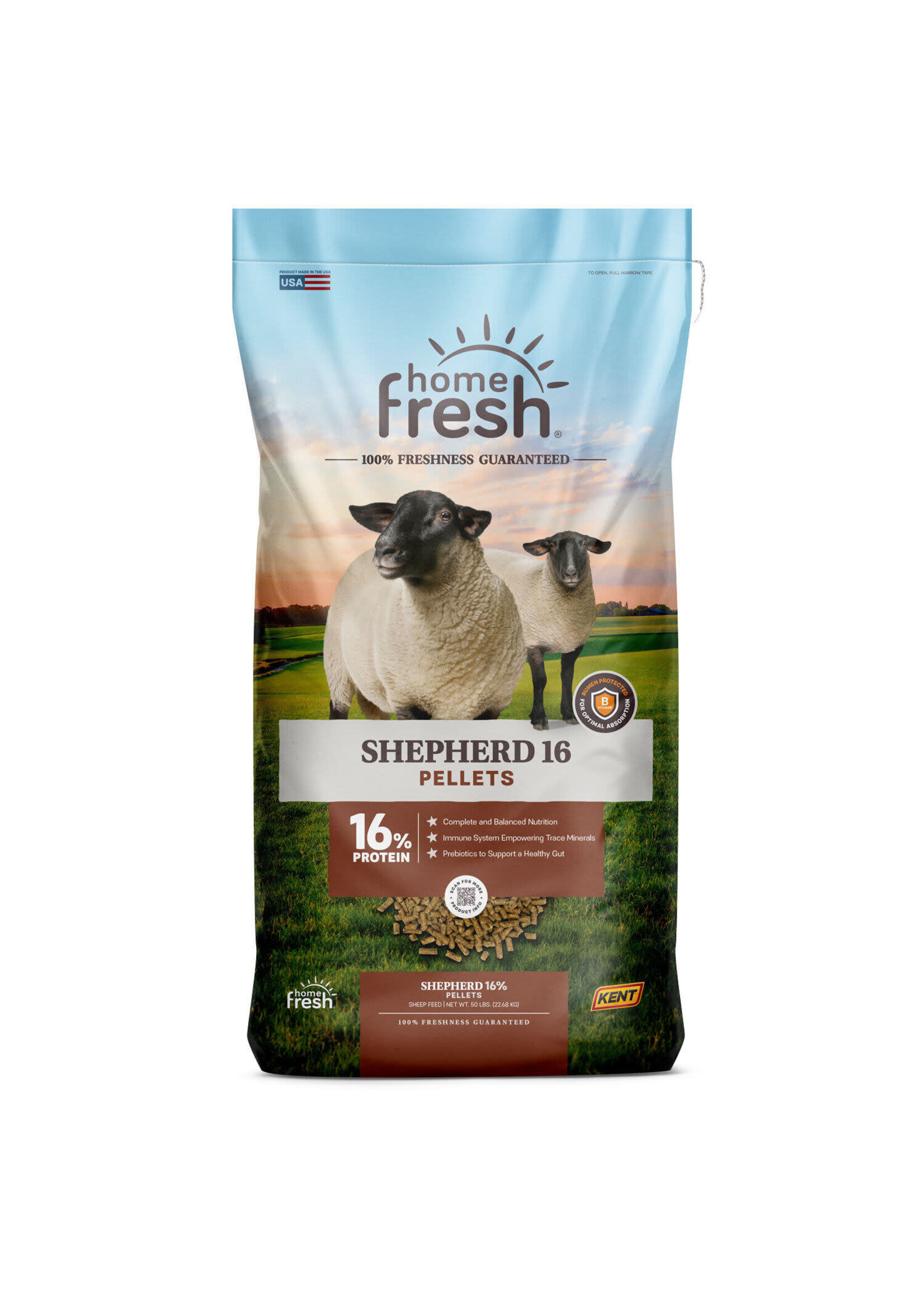 Blue Seal Kent Blue Seal Home Fresh Shepherd 16% Sheep Pellets - 50 lb