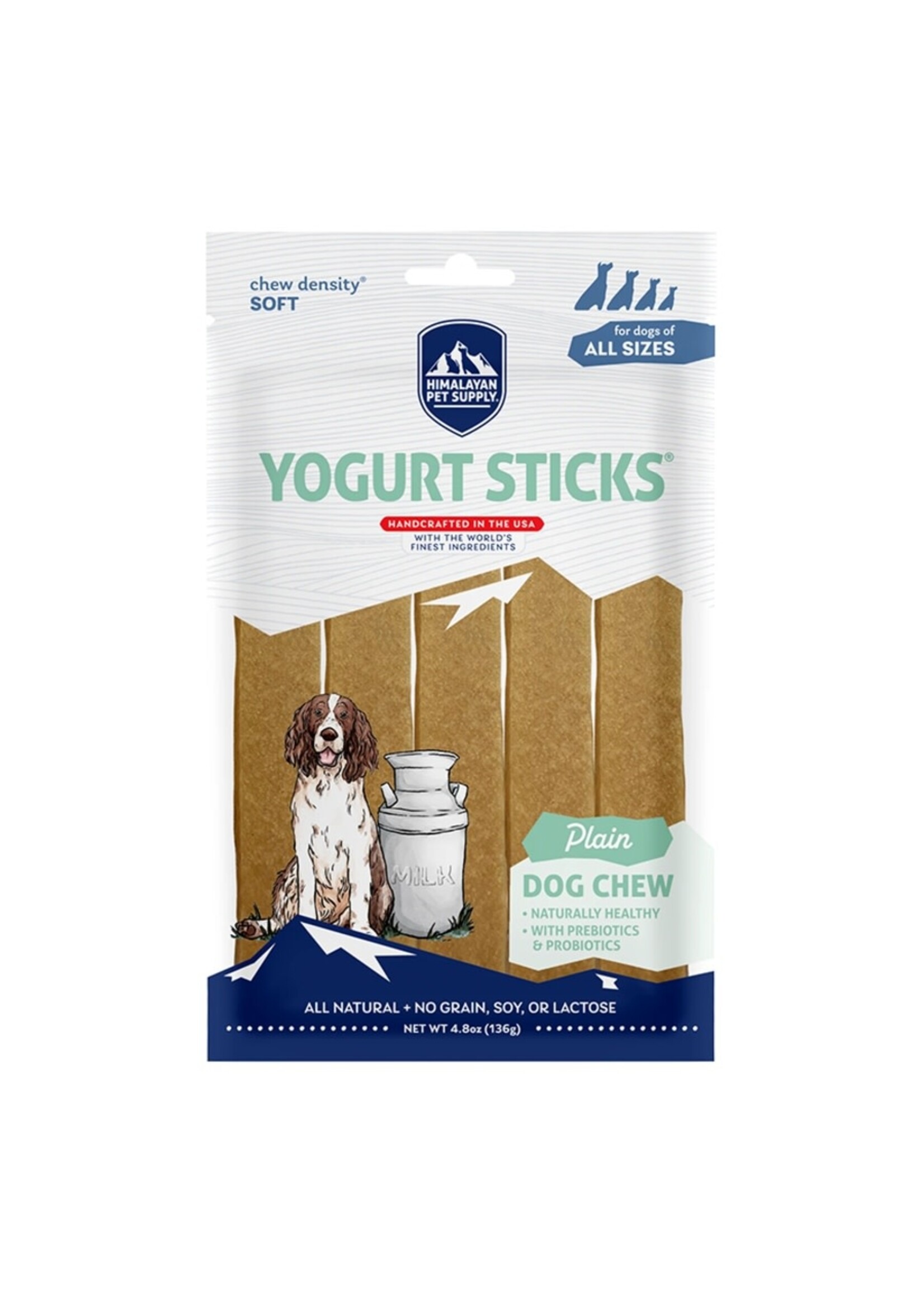 Himalayan Pet Supply Himalayan Pet Supply Dog Chew Yogurt Sticks - Plain 4.8 oz