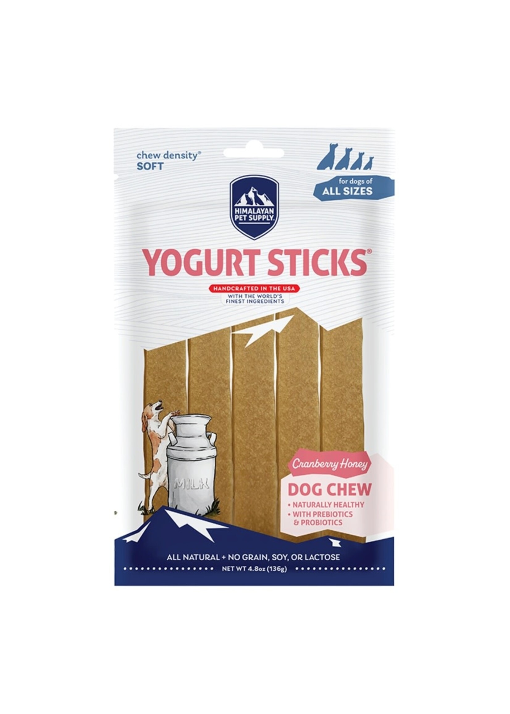 Himalayan Pet Supply Himalayan Pet Supply Dog Chew Yogurt Sticks - Cranberry Honey 4.8 oz
