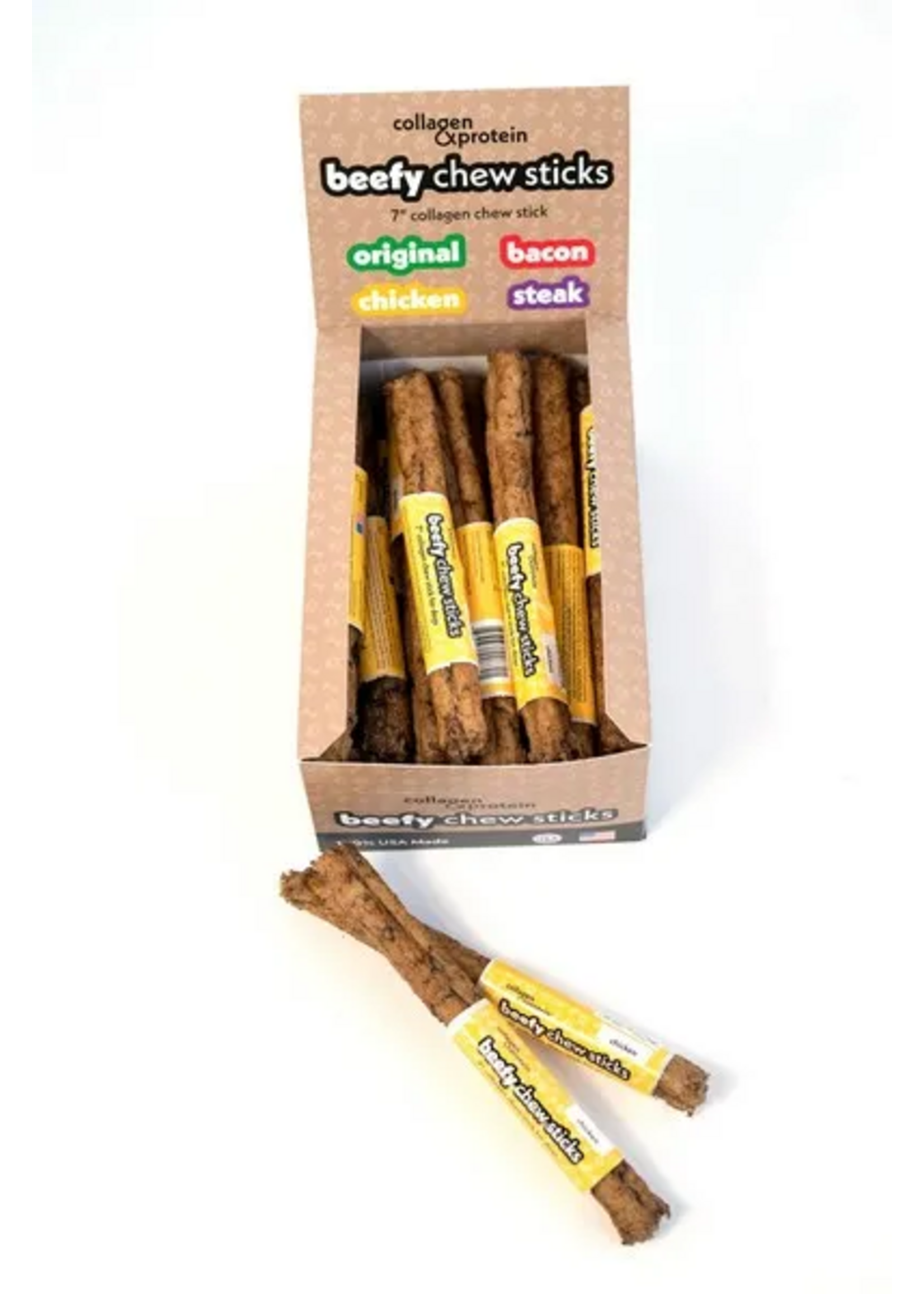 Frankly Beefy Collagen Chew Stick - Chicken - 7"