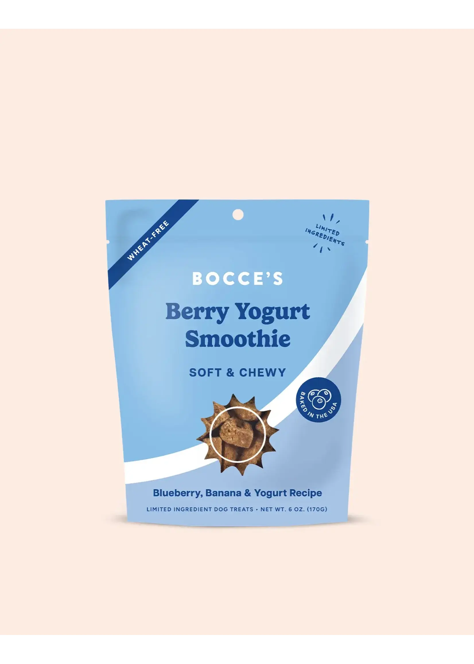 Bocce's Bakery Bocce's Bakery Dog Soft & Chewy Berry Yogurt Smoothie Treats - 6 oz