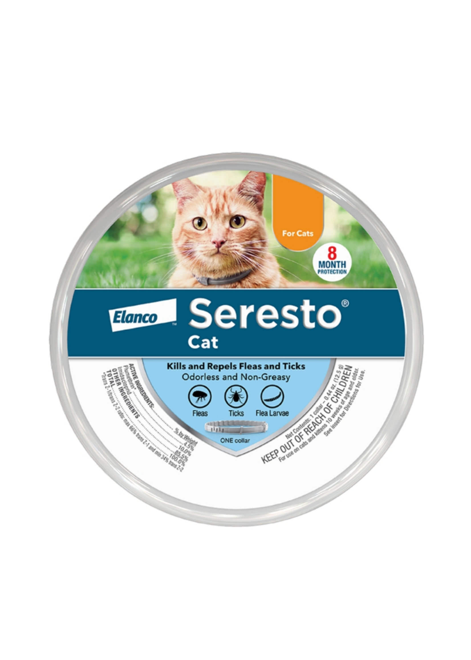 Bayer Seresto 8 Month Flea & Tick Collar Cat