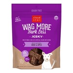 Cloud Star Cloud Star Wag More Bark Less Jerky Duck & Apple Dog Treats - 10 oz
