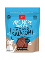 Cloud Star Cloud Star Wag More Bark Less Jerky Smoked Salmon Dog Treats - 10 oz