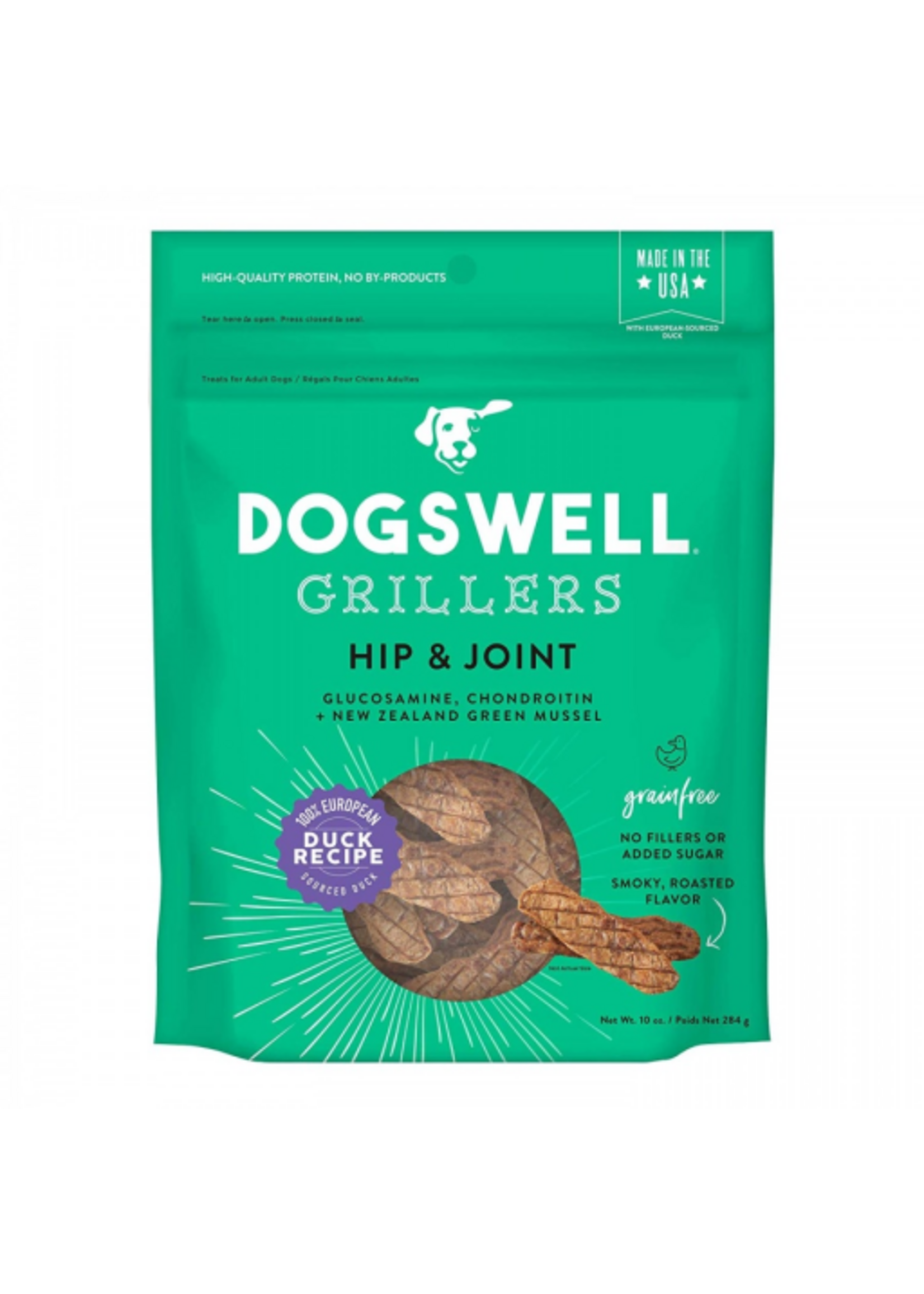Dogswell Dogswell Grillers Hip & Joint Duck Dog Treats - 10 oz