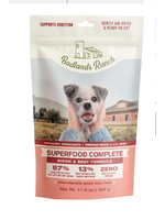 Badlands Ranch Superfood Complete Air-Dried Dog Food - Bison & Beef Formula - 24 oz