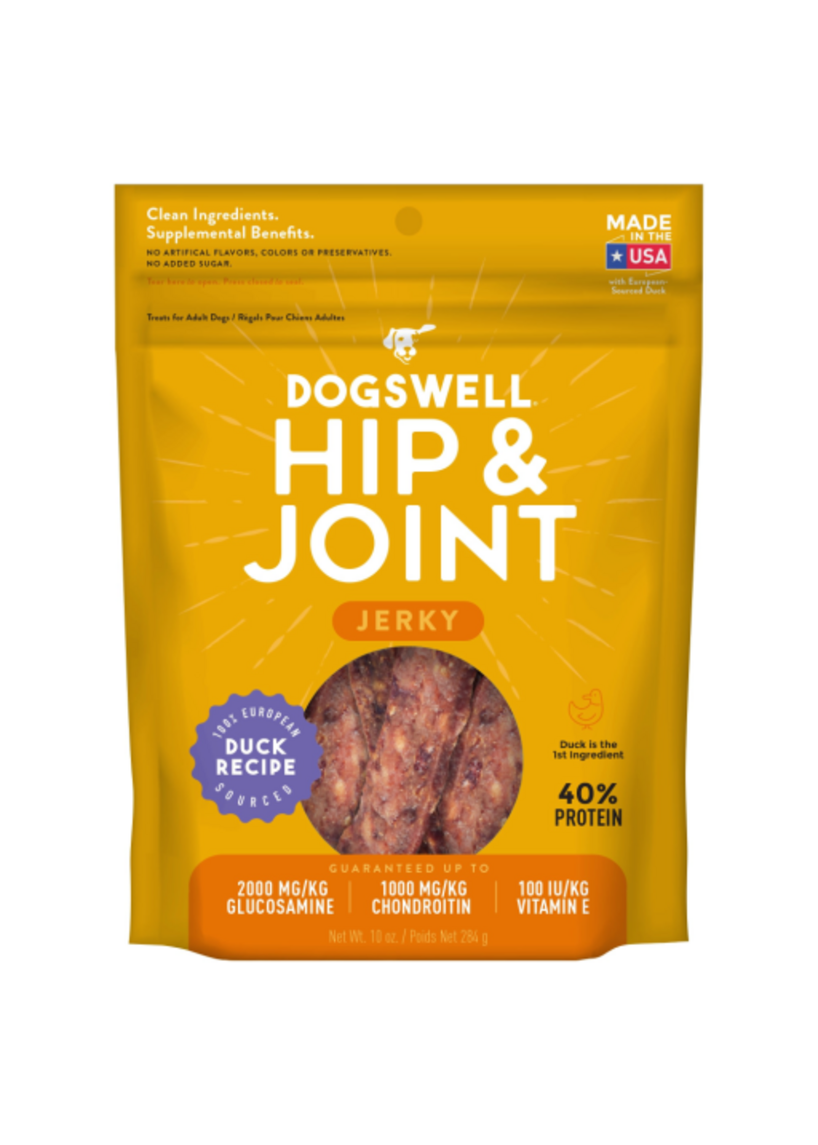 Dogswell Dogswell Hip & Joint Duck Jerky Dog Treats - 10 oz