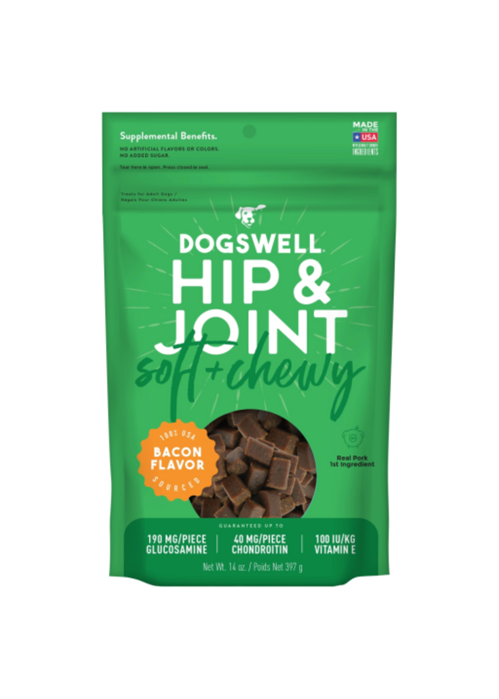 Dogswell Dogswell Hip & Joint Bacon Soft & Chewy Dog Treats  - 14 oz