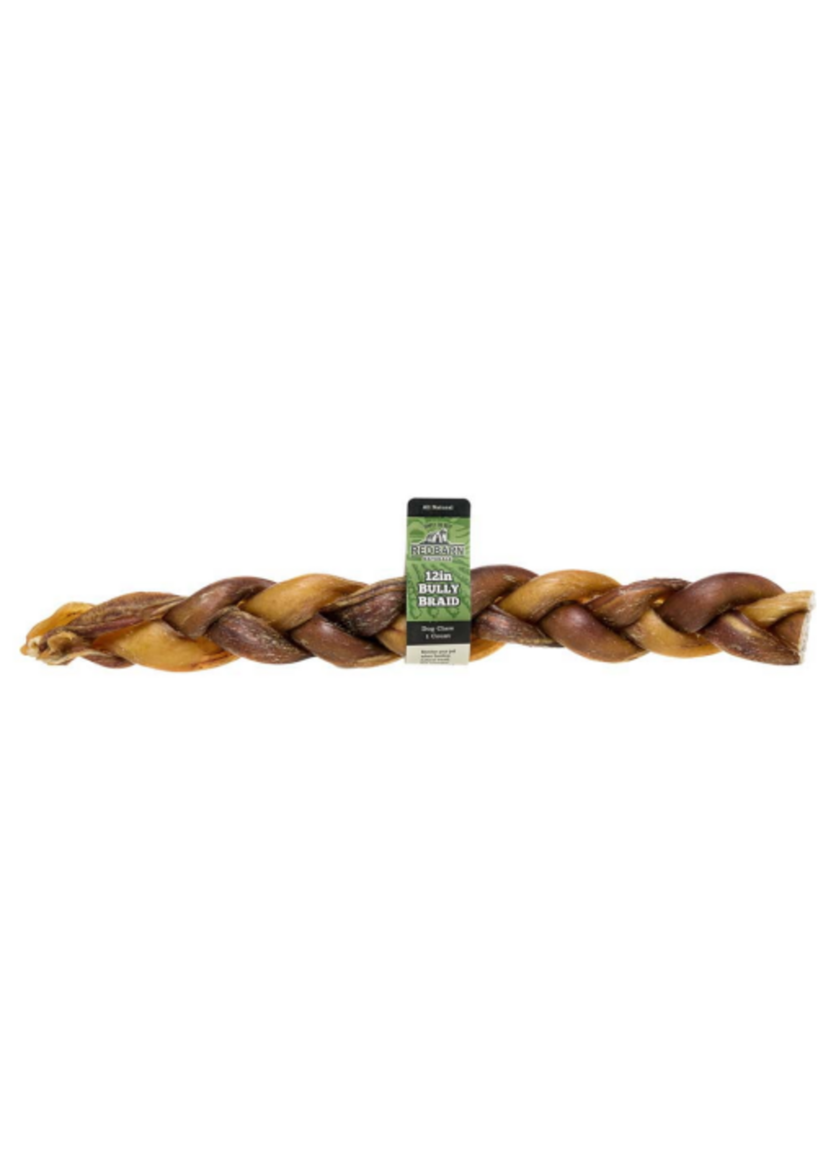 Redbarn Redbarn Braided Bully Stick Dog Treat - 12" (25)