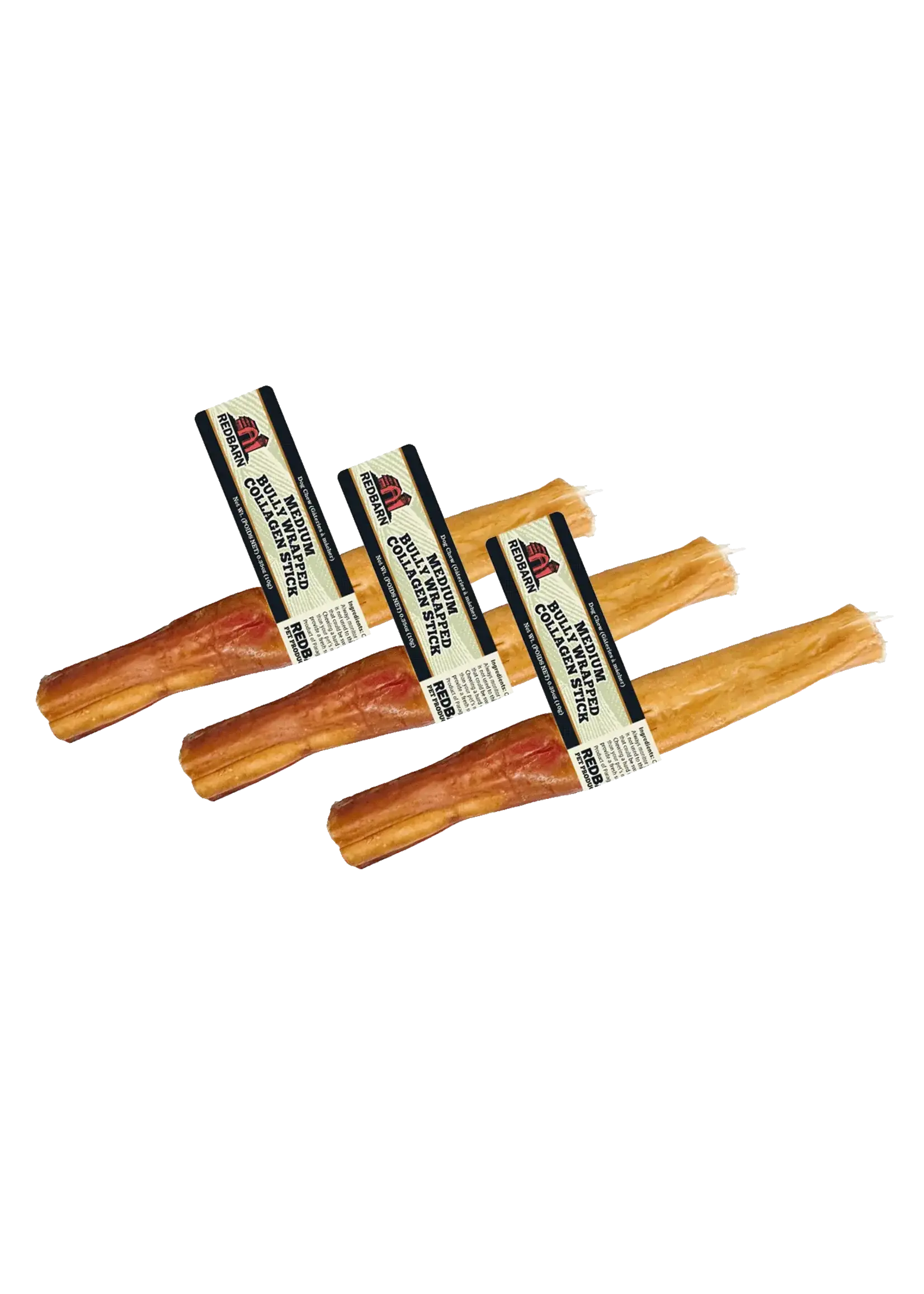 Redbarn Redbarn Bully Wrapped Collagen Stick Medium Dog Treat (30)