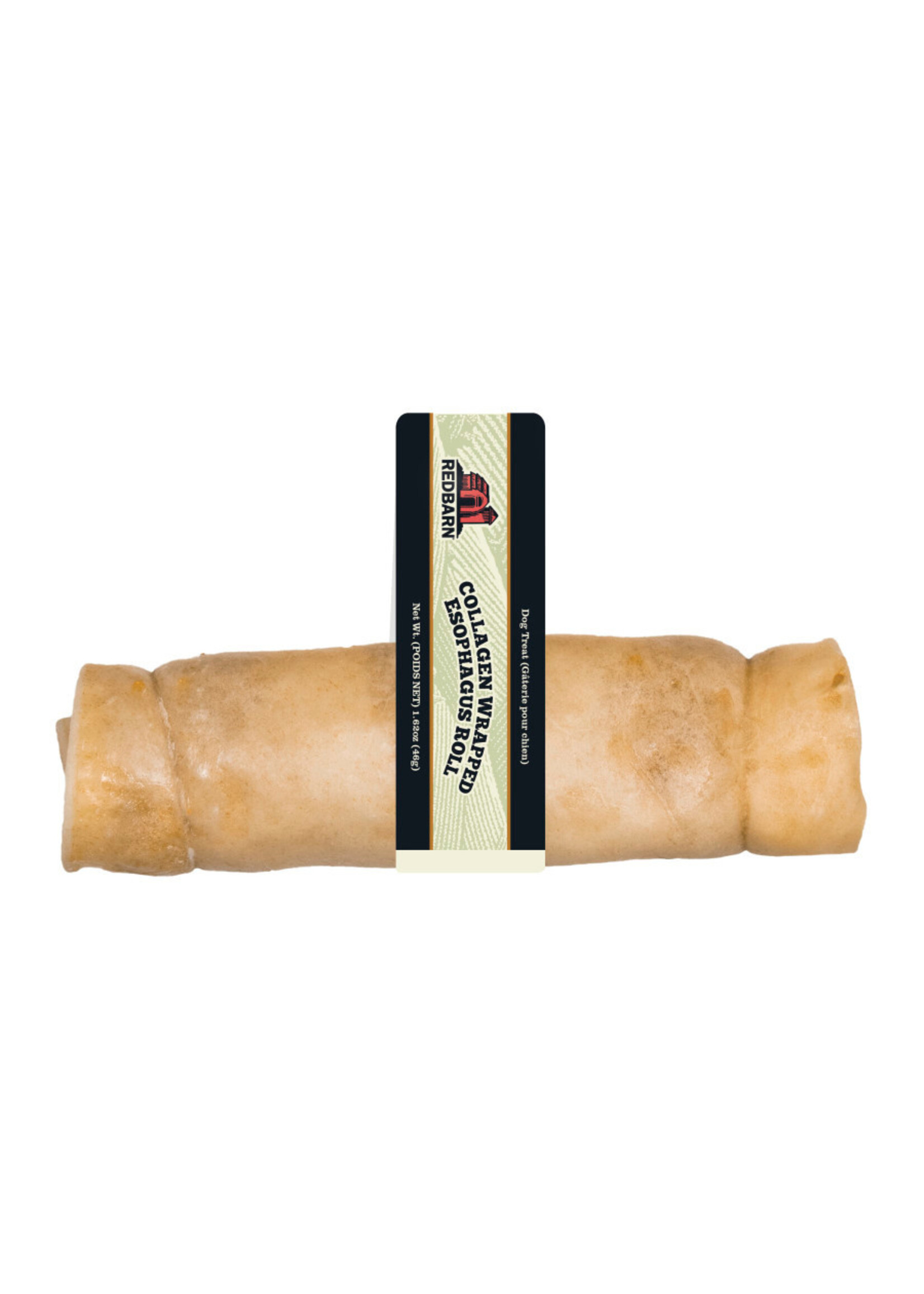 Redbarn Redbarn Collagen Wrapped Esophagus Roll Medium Dog Treat (25)