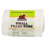 Redbarn Redbarn Filled Bone Dog Treat - Small Chicken & Apple - 2-3"