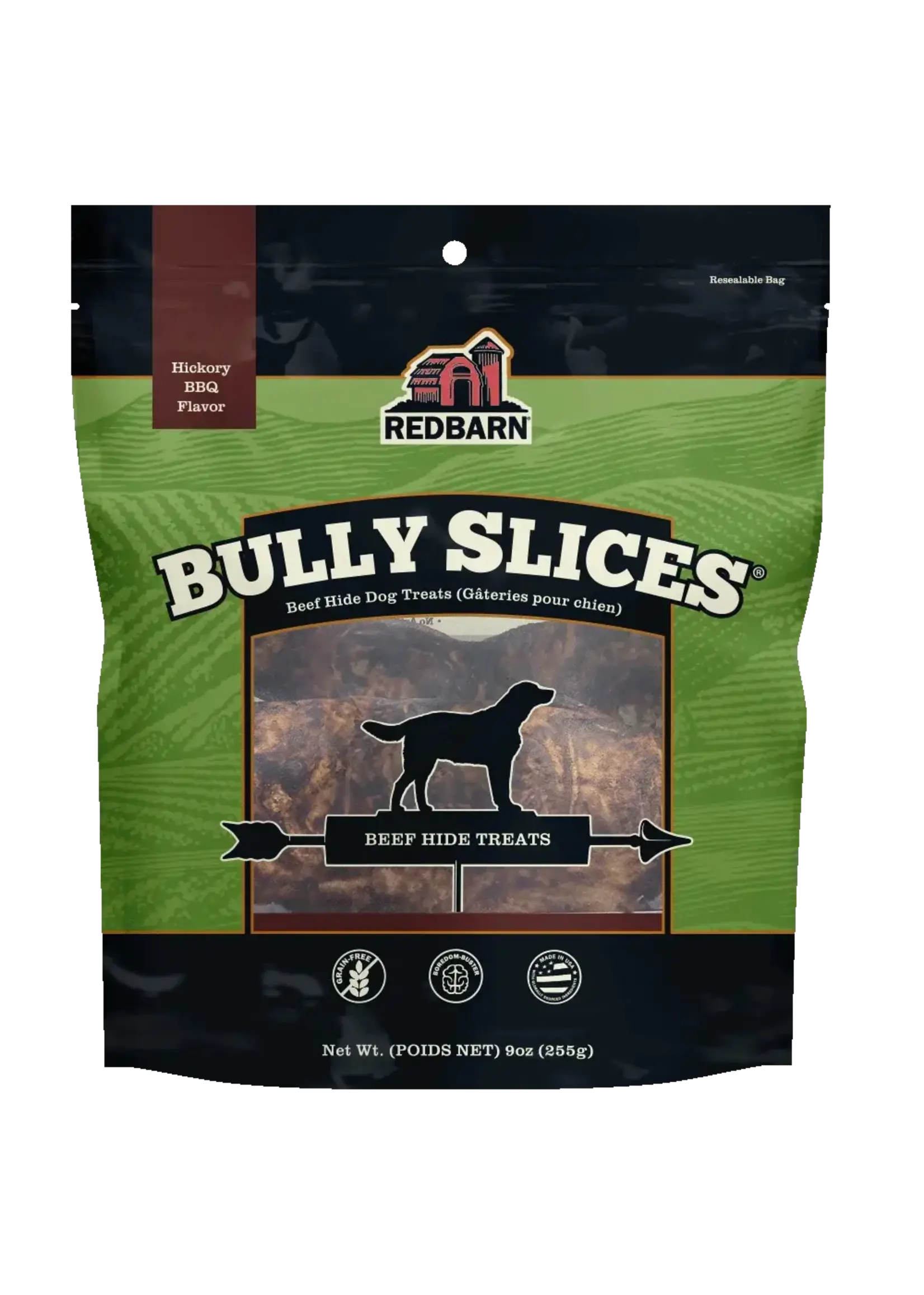 Redbarn Redbarn Bully Slices BBQ Dog Treats - 9 oz Bag