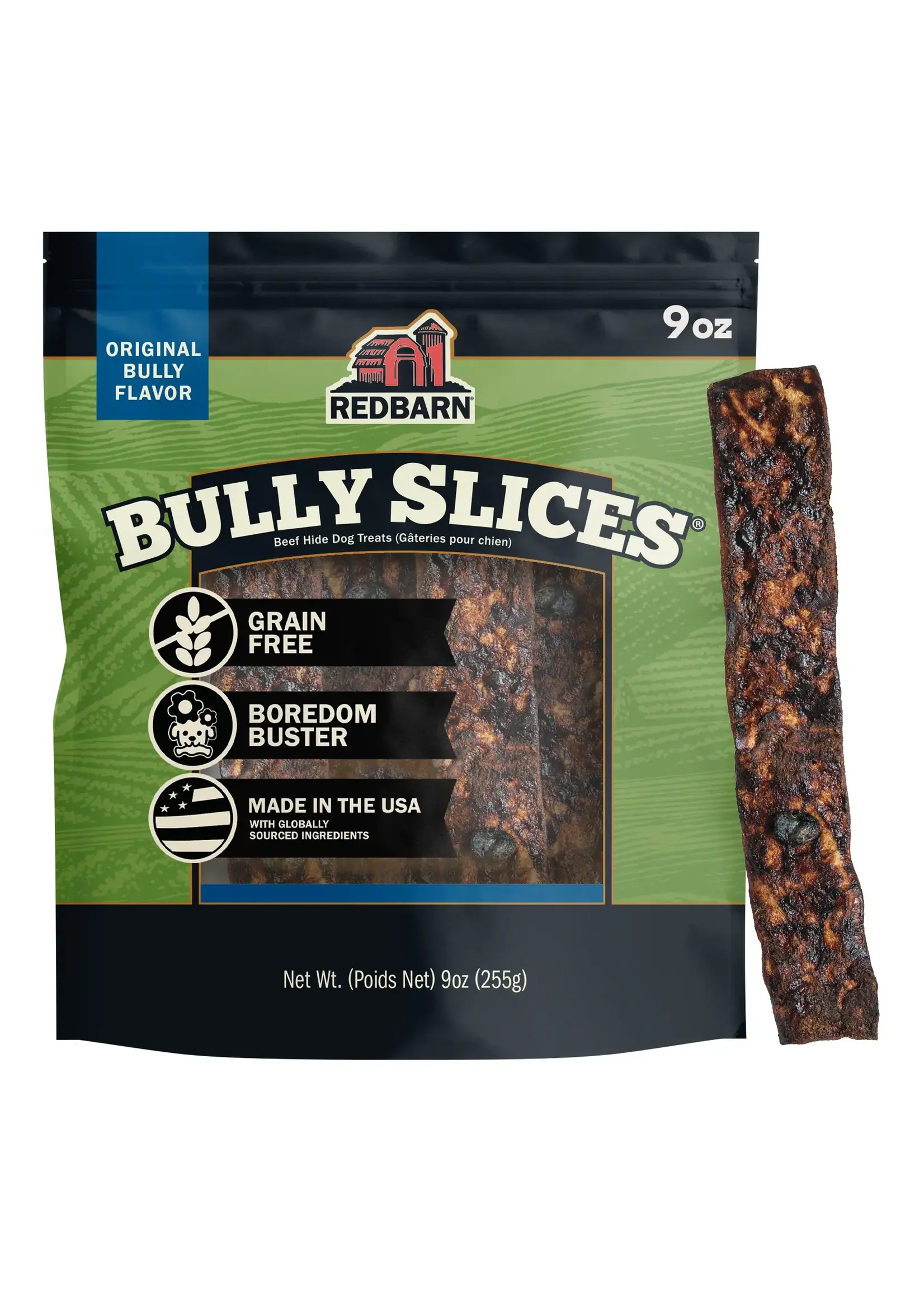 Redbarn Redbarn Bully Slices Original Dog Treats - 9 oz Bag
