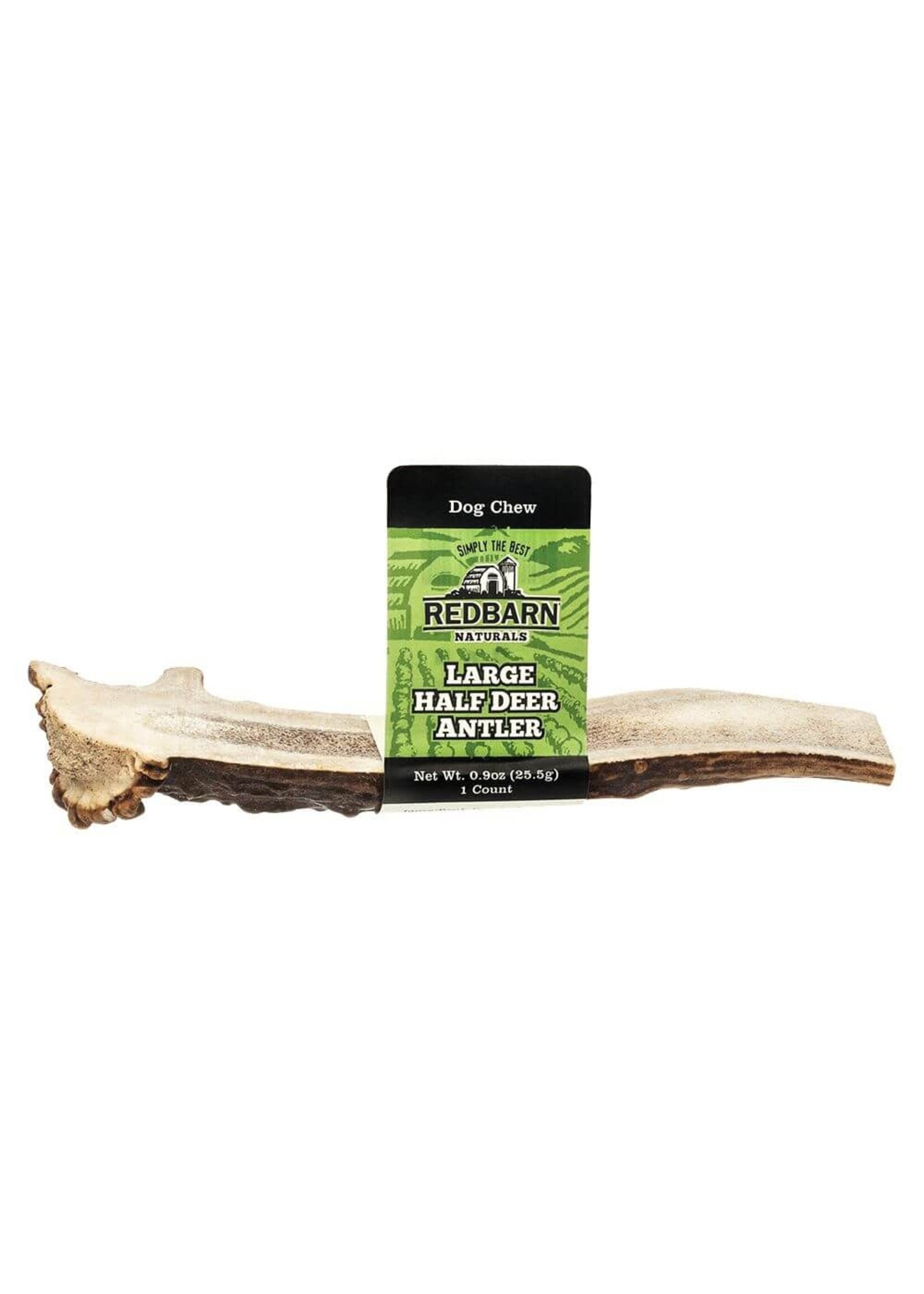 Redbarn Redbarn Half Deer Antler Dog Treat - Large (12)