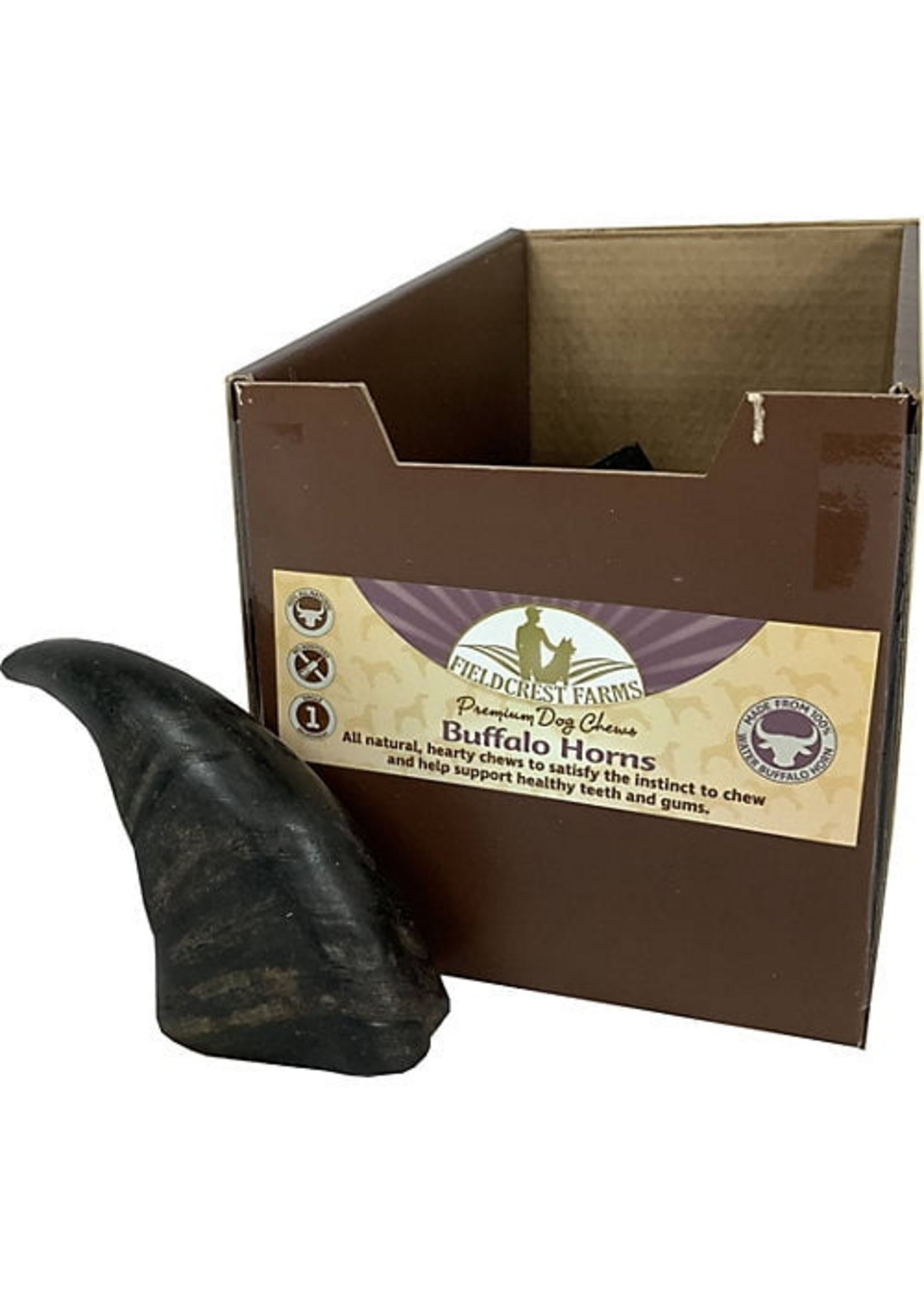 Fieldcrest Farms Fieldcrest Farms Buffalo Horn Dog Treat - Large