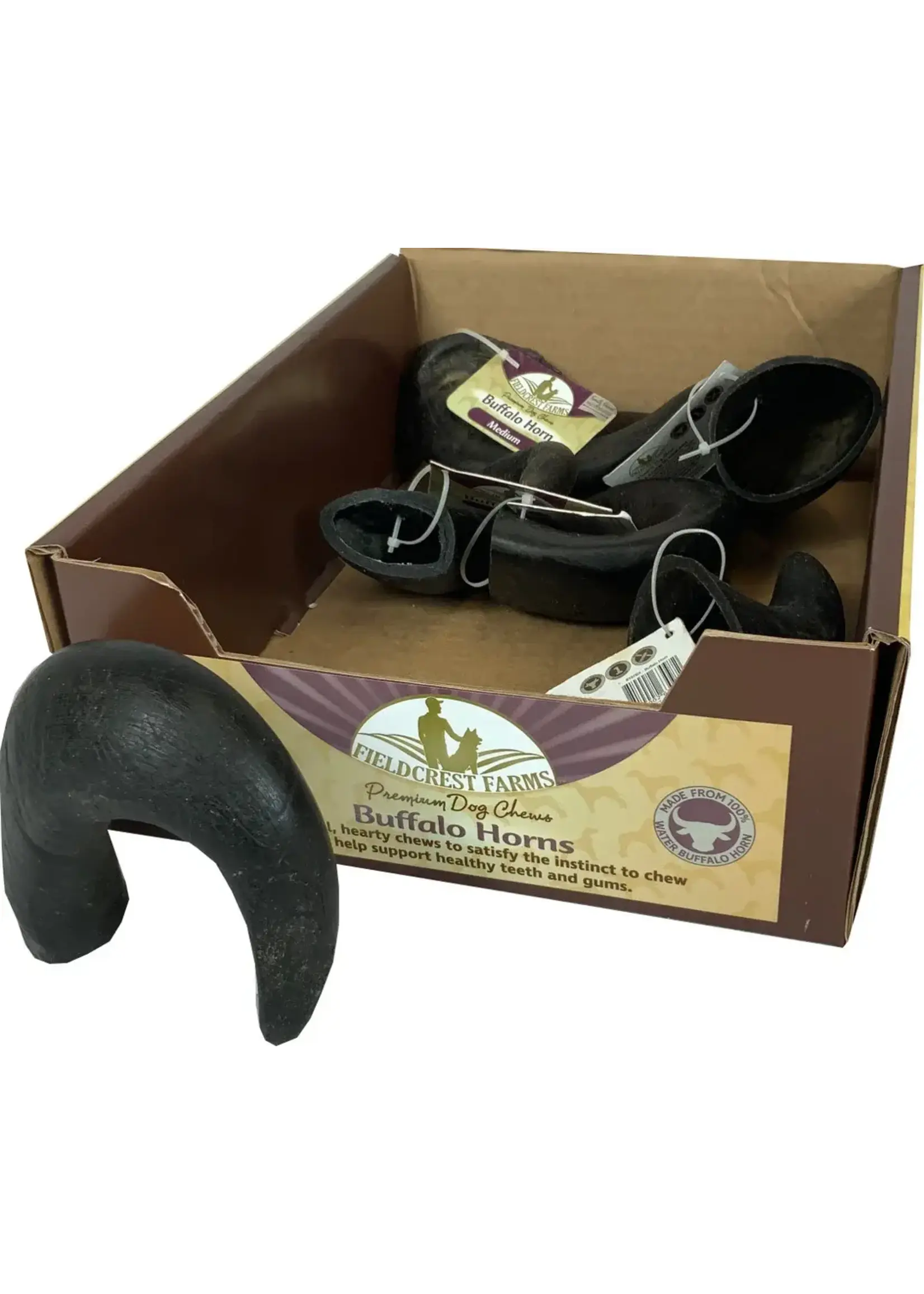 Fieldcrest Farms Fieldcrest Farms Buffalo Horn Dog Treat - Medium