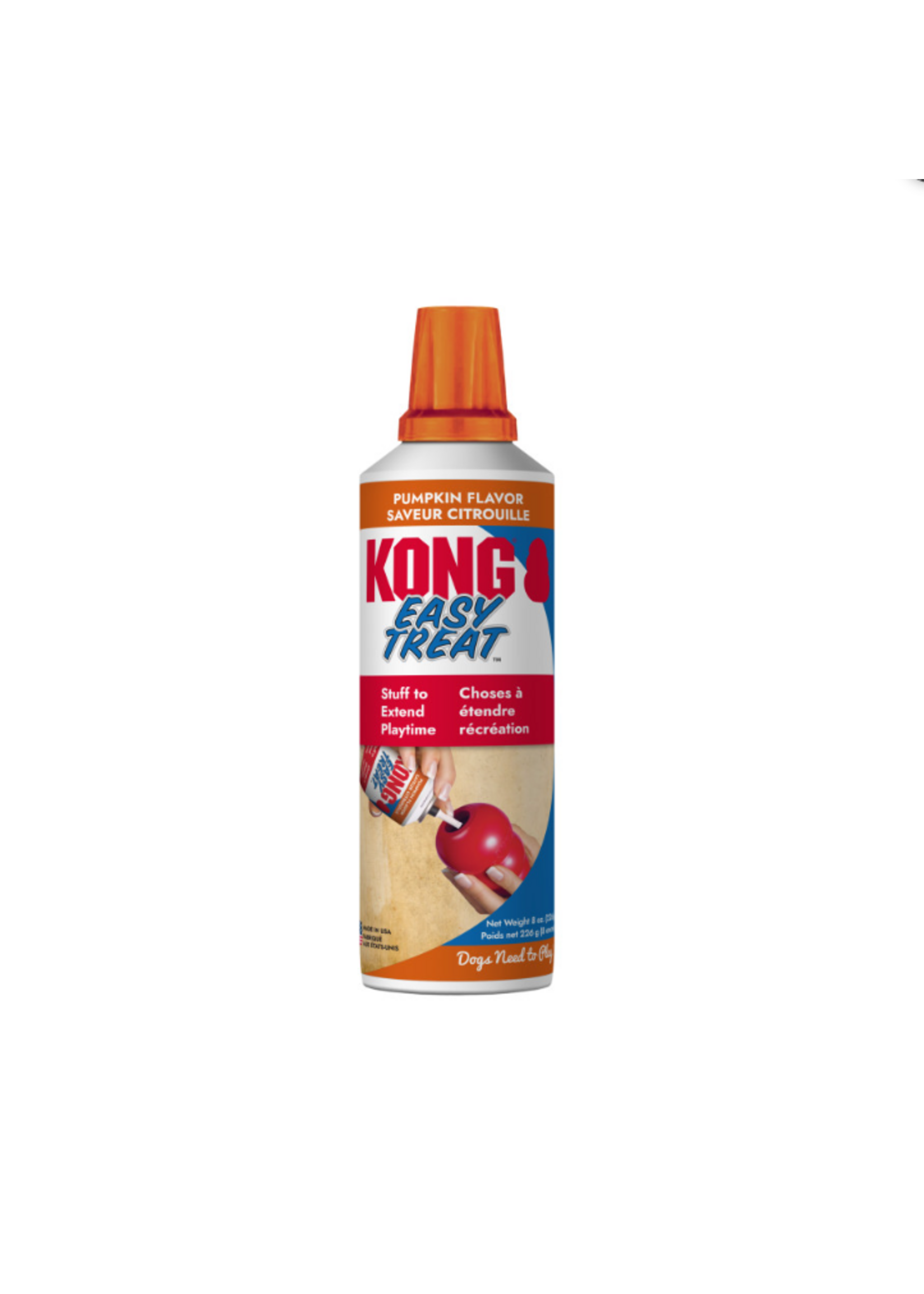 KONG KONG Easy Dog Treat Pumpkin Pumpkin 8 oz
