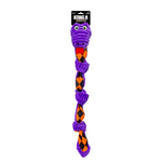 KONG KONG Halloween Knots Snake Dog Toy Purple MD/LG