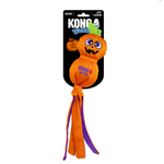 KONG KONG Halloween Wubba Ballistic Jack-O-Lantern Dog Toy Orange LG