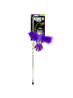 KONG KONG Halloween Teaser Crow Cat Toy Purple