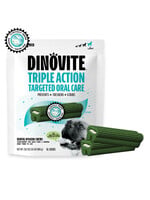 Dinovite Dinovite Triple Action Dental Dog Chews Large - 4 Count