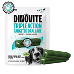 Dinovite Dinovite Triple Action Dental Dog Chews Medium - 5 Count
