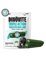 Dinovite Dinovite Triple Action Dental Dog Chews Small - 9 Count