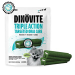 Dinovite Dinovite Triple Action Dental Dog Chews Tiny - 20 Count