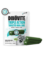 Dinovite Dinovite Triple Action Dental Dog Chews Tiny - 20 Count