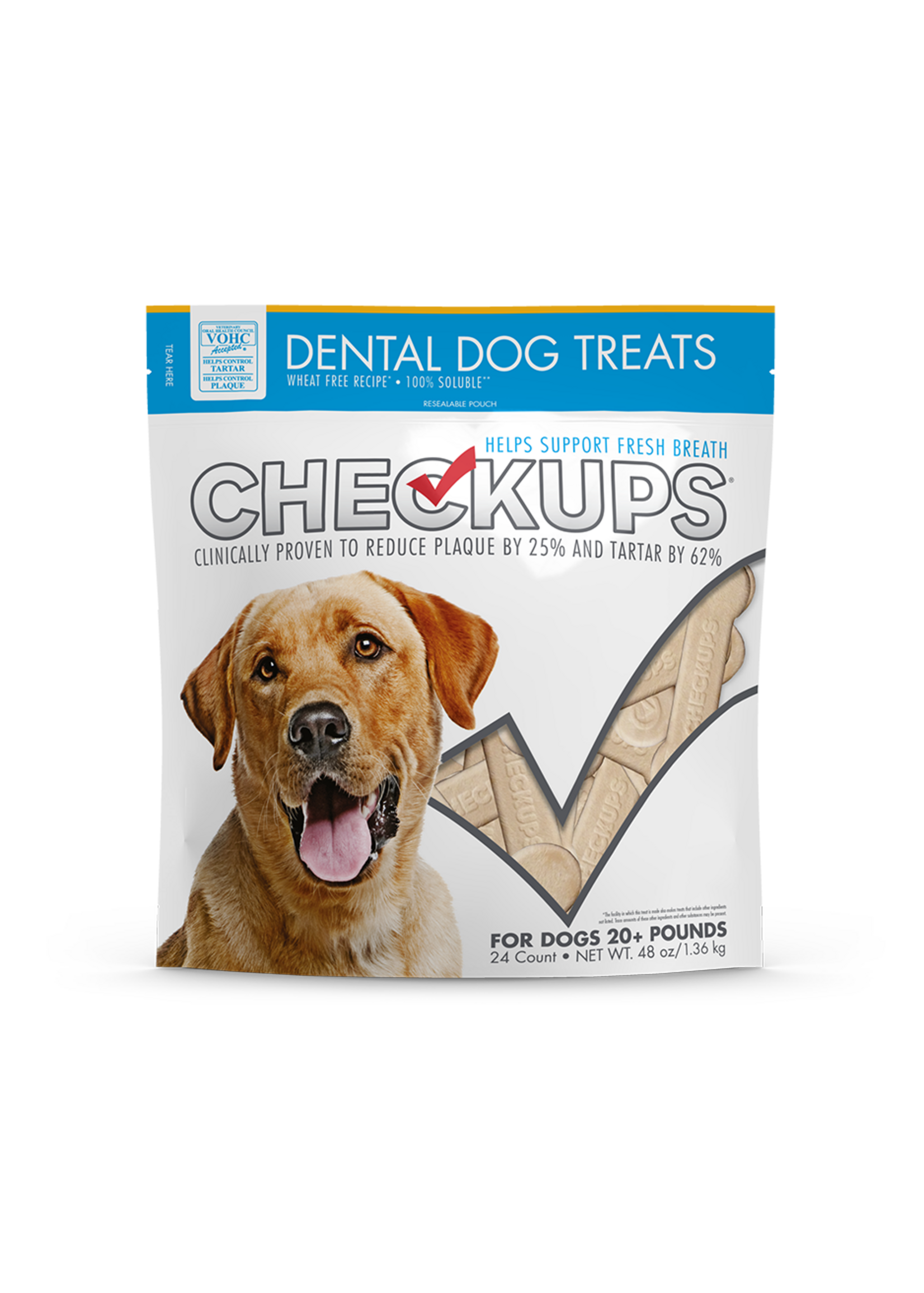 Diamond Diamond Checkups Dental Dog Chews - 48 oz, 24 Count