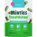 petiq Minties Fresh Bites Dental Dog Treats - 10 oz, 50 Count