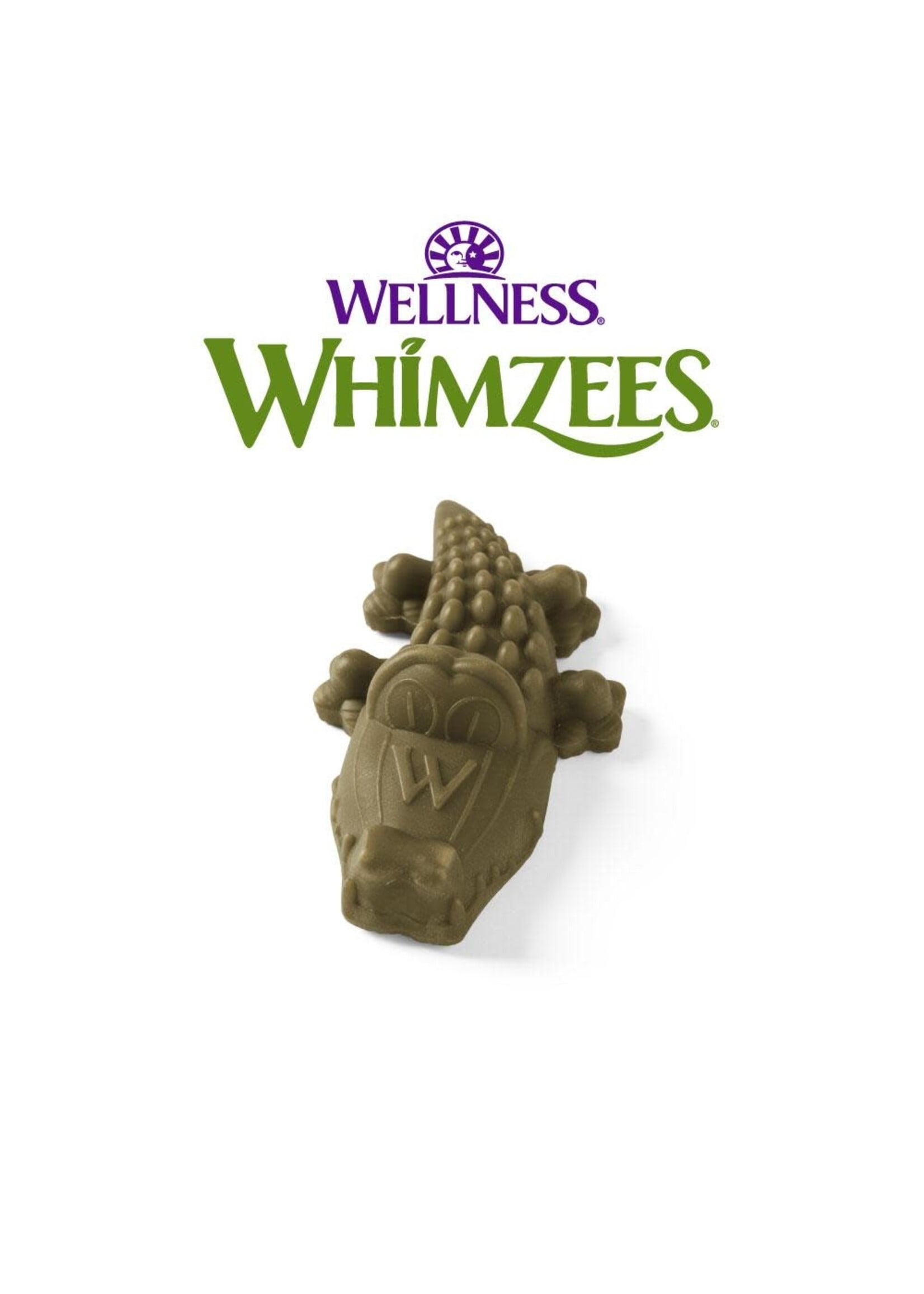 Wellness WHIMZEES Alligator Dog Dental Treat - Large | Bulk