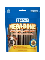 N-Bone N-Bone Mega-Bone Long-Lasting Dog Chew - Cheeseburger - 6 Count