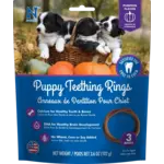 N-Bone N-Bone Puppy Teething Rings Pumpkin Flavor - 3 Count