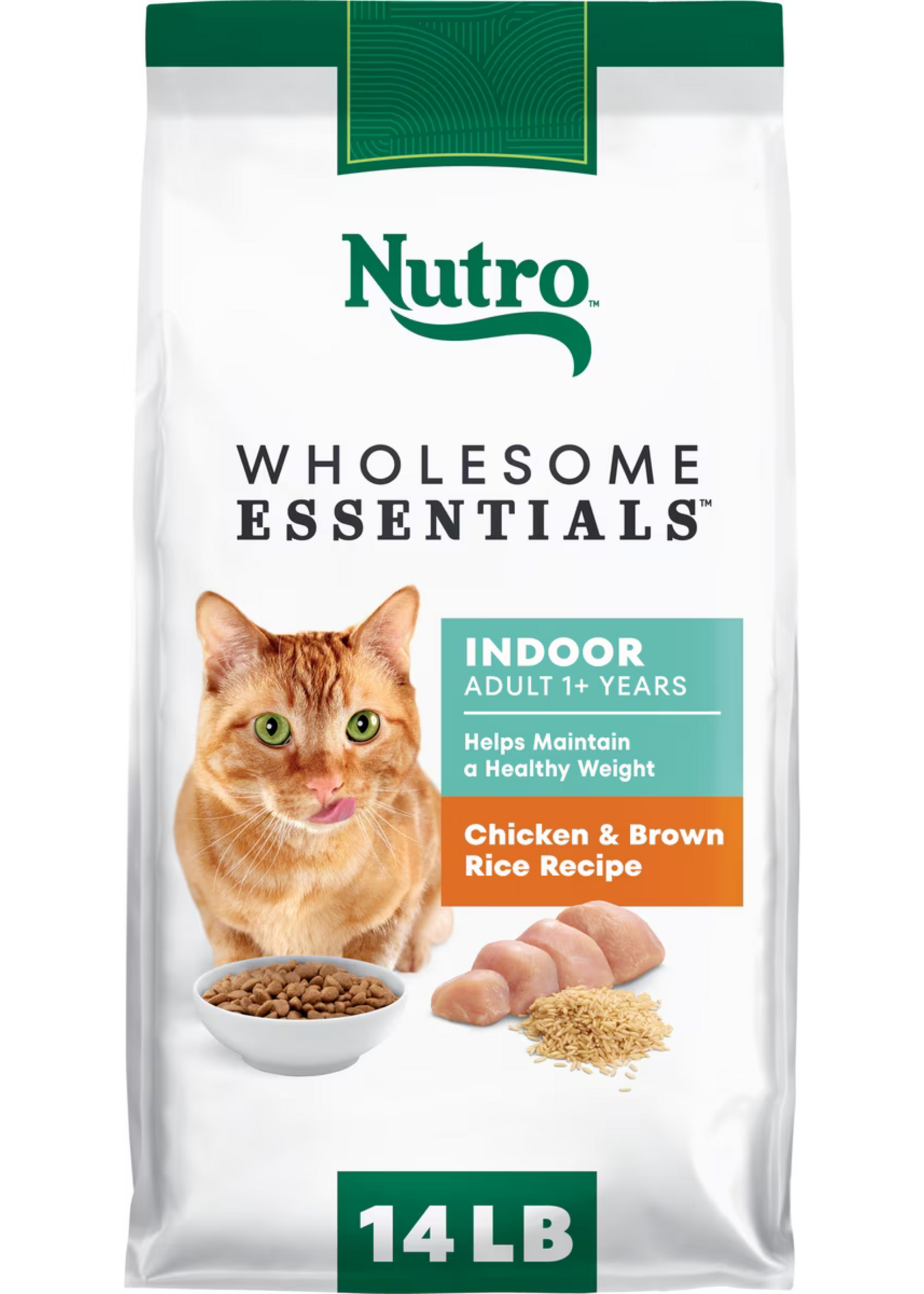 Nutro Nutro Adult Indoor Chicken & Brown Rice Dry Cat Food - 14 lb
